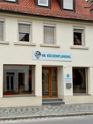 HK Küchenplanung Eingang Bamberger Straße